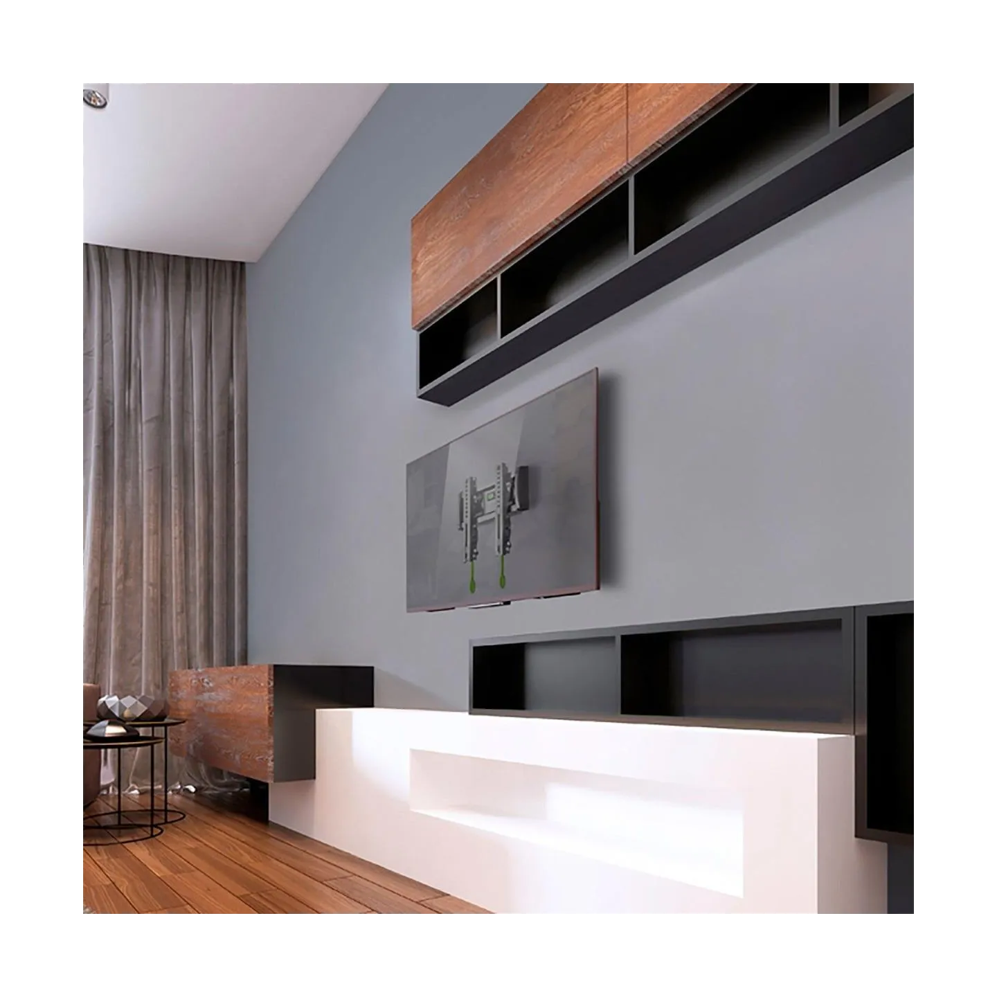 Onkron TV SET ACC WALL MOUNT /17-43"/BLACK TM4-B ONKRON