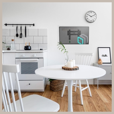 Onkron TV SET ACC WALL MOUNT /17-43"/BLACK TM4-B ONKRON