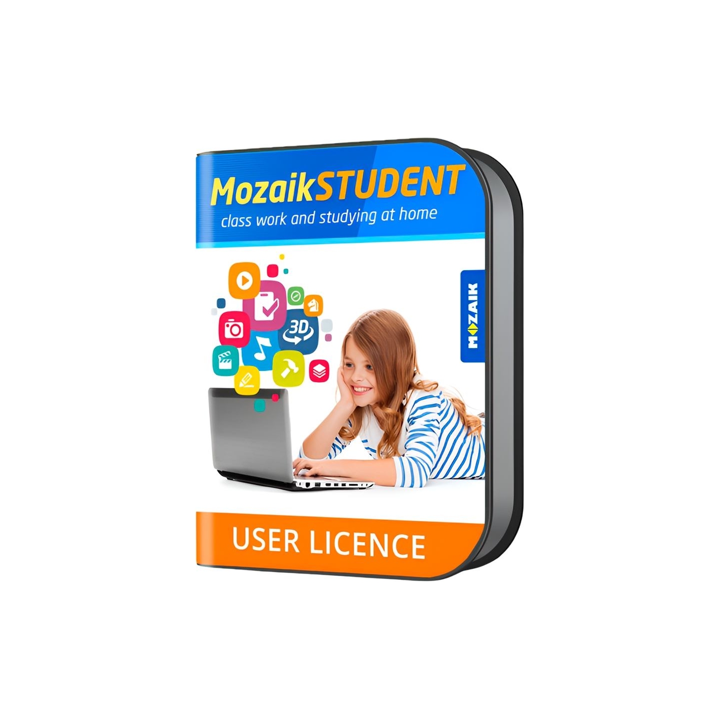 Mozaik Education Mozaik STUDENT license for all platform, for one student, 1 year
