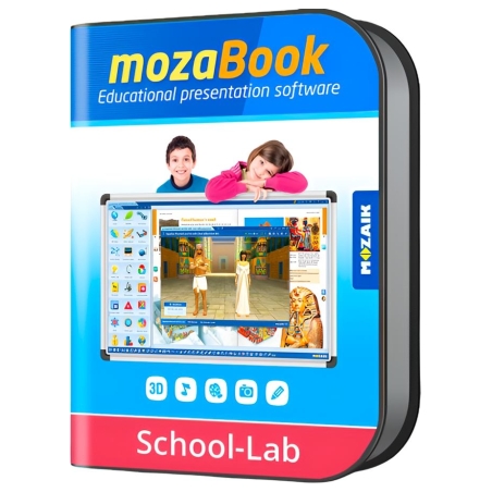 Mozaik Education mozaBook SCHOOL-LAB - one chosen language / one device / 1 Year
