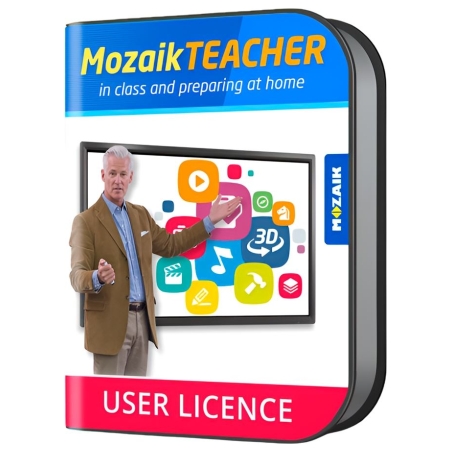Mozaik Education Mozaik TEACHER license for all platform, for one teacher, 1 year