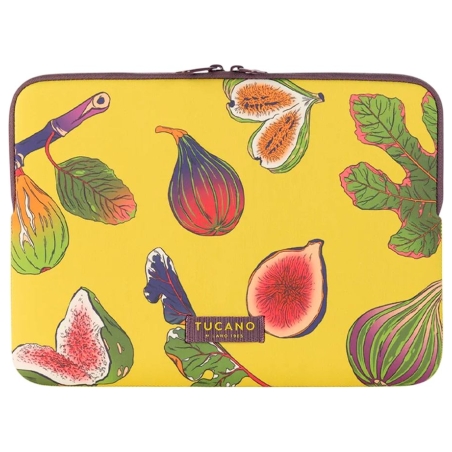 Tucano SLEEVE SCHIZZO MacBook Air 15/ Laptop 13/ Laptop 14, FLORA FICHI ACID GREEN