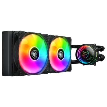 Cougar Gaming COUGAR POSEIDON ELITE ARGB 240 Black AiO Liquid Watercooling