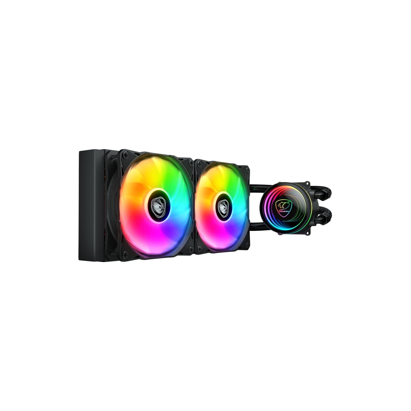 Cougar Gaming COUGAR POSEIDON ELITE ARGB 240 Black AiO Liquid Watercooling