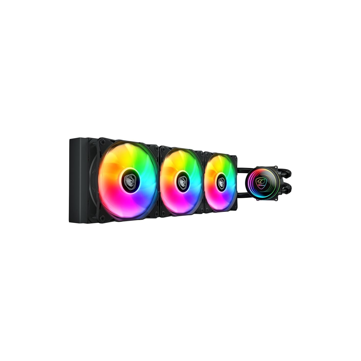 Cougar Gaming COUGAR POSEIDON ELITE ARGB 360 Black AiO Liquid Watercooling