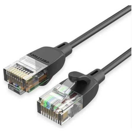 Vention PATCH CABLE CAT.6A UTP/5M BLACK IBIBJ VENTION