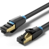 Vention PATCH CABLE CAT.8 SFTP/0.5M BLACK IKABD VENTION
