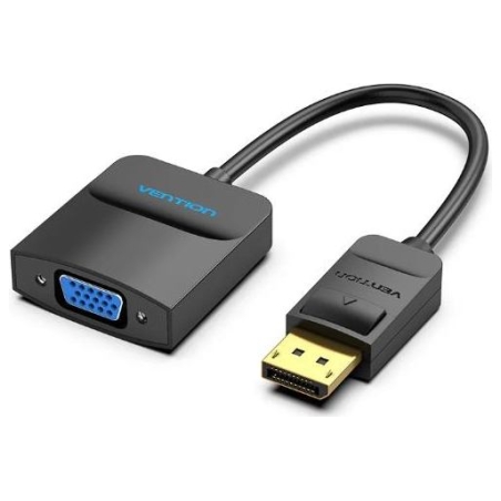 Vention I/O ADAPTER DP TO VGA/0.15M BLACK HBFBB VENTION