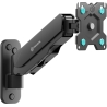Onkron TV SET ACC WALL MOUNT /13-34"/BLACK G120-B ONKRON