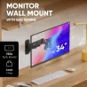 Onkron TV SET ACC WALL MOUNT /13-34"/BLACK G120-B ONKRON