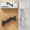 Onkron TV SET ACC WALL MOUNT /13-34"/BLACK G120-B ONKRON