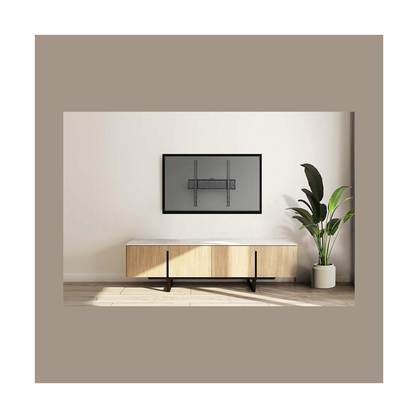 Neomounts NEWSTAR FLAT SCREEN WALL MOUNT (FIXED), BLACK