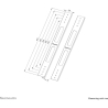 Neomounts BY NEWSTAR AWL-250BL16 VESA EXTENSION KIT - BLACK