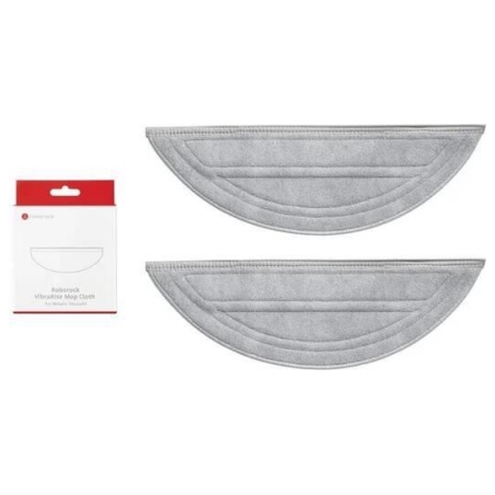 Roborock Vacuum Cleaner Accessory|ROBOROCK|Double Vibrarise 2.0 Mop Cloth|For Saros 10|8.02.0396