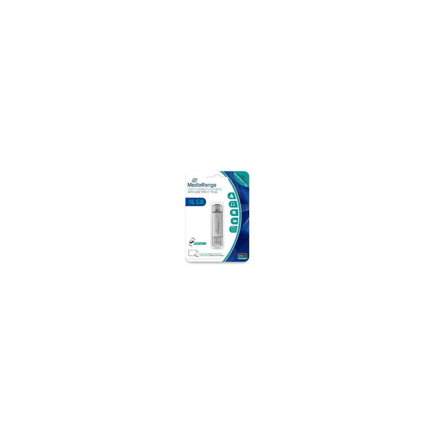 Mediarange MEMORY DRIVE FLASH USB3 16GB/MR935 MEDIARANGE