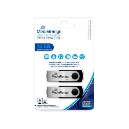 Mediarange MEMORY DRIVE FLASH USB2 32GB/MR911-2 MEDIARANGE