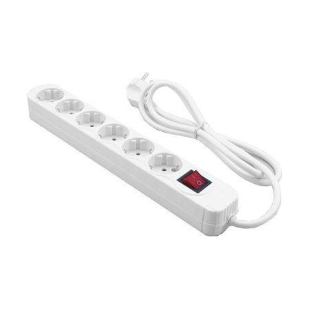 Mediarange CABLE POWER EXTENSION 1.4M/6OUTL. MRCS206 MEDIARANGE