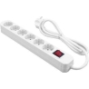 Mediarange CABLE POWER EXTENSION 1.4M/6OUTL. MRCS206 MEDIARANGE