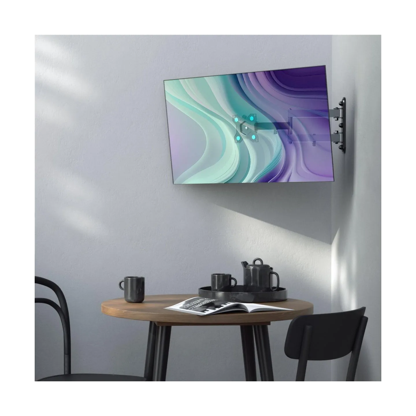 Onkron TV SET ACC WALL MOUNT /10-35"/BLACK R4-B ONKRON
