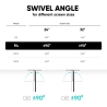 Onkron TV SET ACC WALL MOUNT /10-35"/BLACK R4-B ONKRON