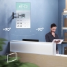 Onkron TV SET ACC WALL MOUNT /10-35"/BLACK R4-B ONKRON