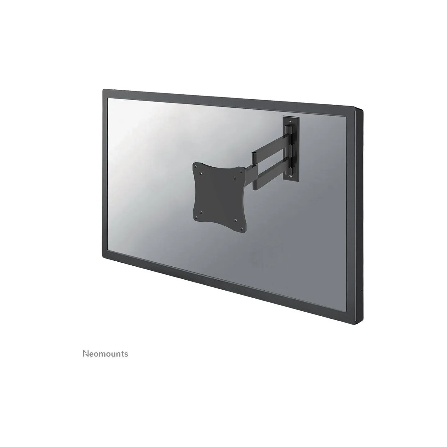 Neomounts NEWSTAR FLAT SCREEN WALL MOUNT (3 PIVOTS & TILTABLE) 10-27" BLACK