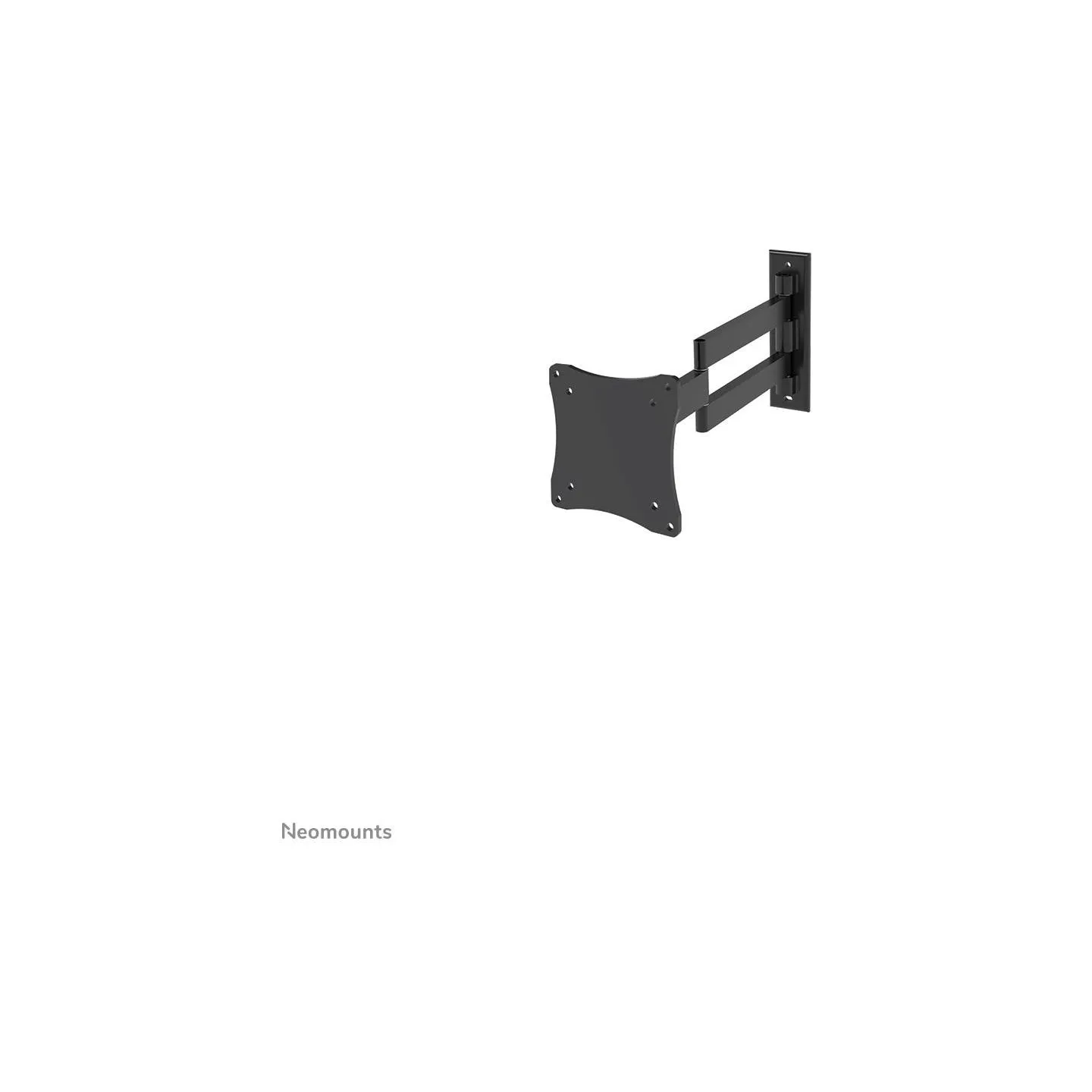 Neomounts NEWSTAR FLAT SCREEN WALL MOUNT (3 PIVOTS & TILTABLE) 10-27" BLACK