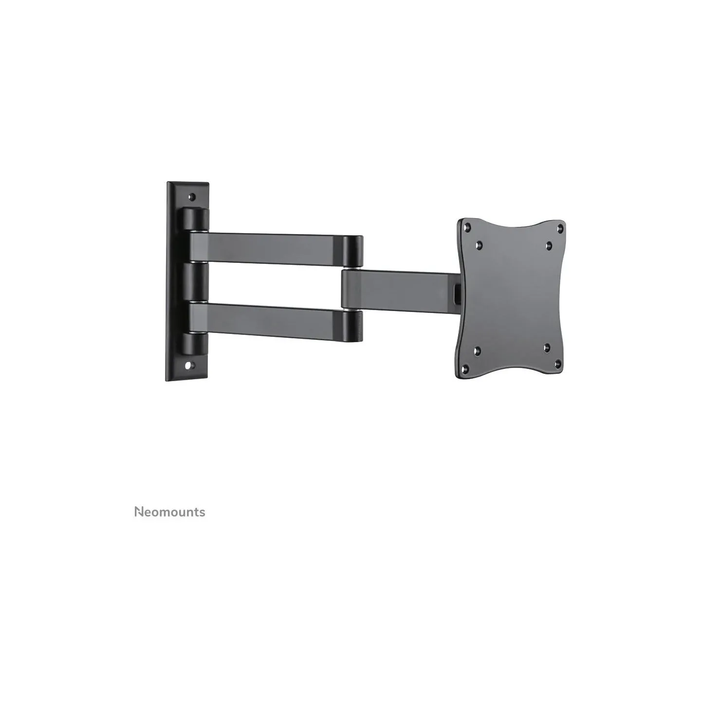 Neomounts NEWSTAR FLAT SCREEN WALL MOUNT (3 PIVOTS & TILTABLE) 10-27" BLACK