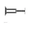 Neomounts NEWSTAR FLAT SCREEN WALL MOUNT (3 PIVOTS & TILTABLE) 10-27" BLACK