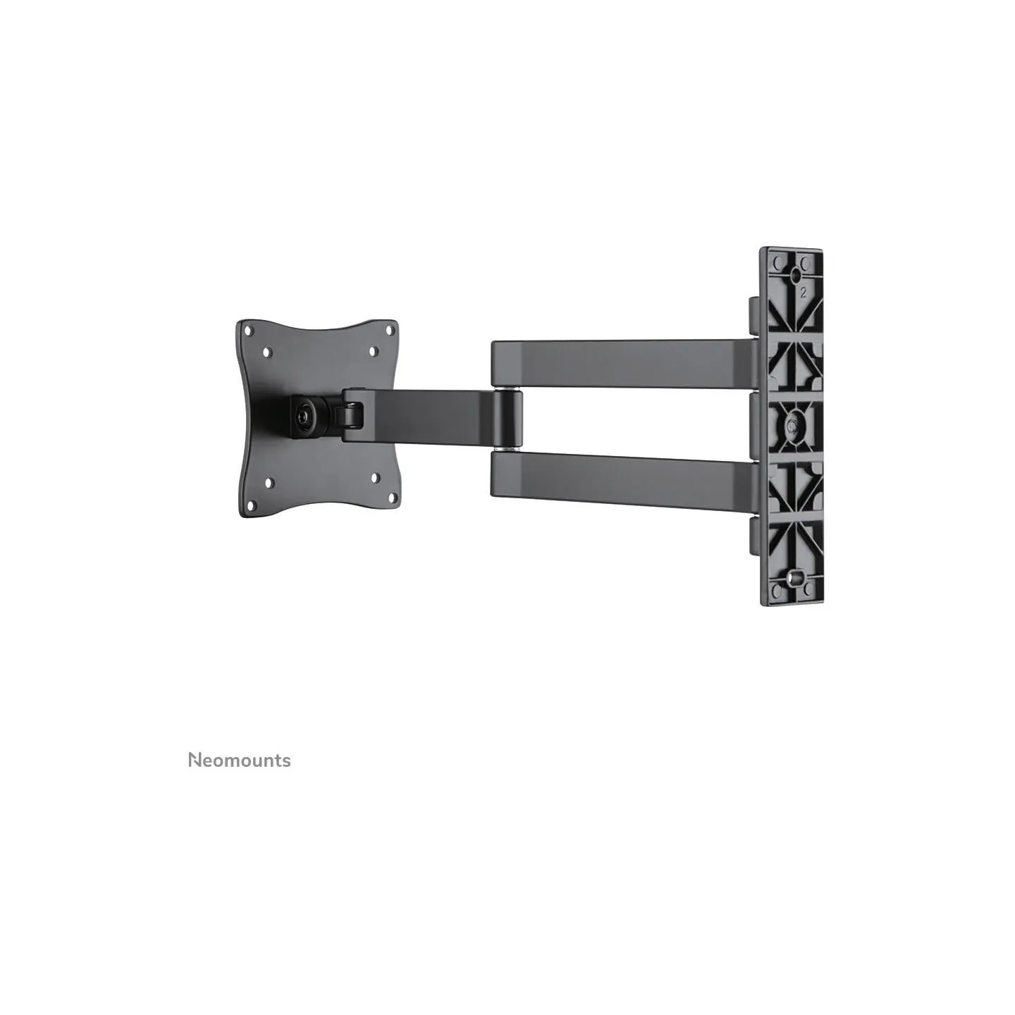 Neomounts NEWSTAR FLAT SCREEN WALL MOUNT (3 PIVOTS & TILTABLE) 10-27" BLACK