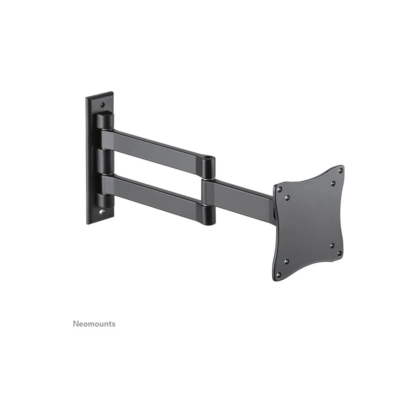 Neomounts NEWSTAR FLAT SCREEN WALL MOUNT (3 PIVOTS & TILTABLE) 10-27" BLACK
