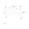 Neomounts NEWSTAR FLAT SCREEN WALL MOUNT (3 PIVOTS & TILTABLE) 10-27" BLACK