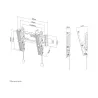 Neomounts TV SET ACC WALL MOUNT 10-40"/BLACK NM-W125BLACK NEOMOUNTS