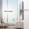 Onkron TV SET ACC WALL MOUNT /43-85"/BLACK FM6-B ONKRON