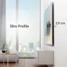 Onkron TV SET ACC WALL MOUNT /43-85"/BLACK FM6-B ONKRON