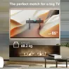 Onkron TV SET ACC WALL MOUNT /43-85"/BLACK FM6-B ONKRON