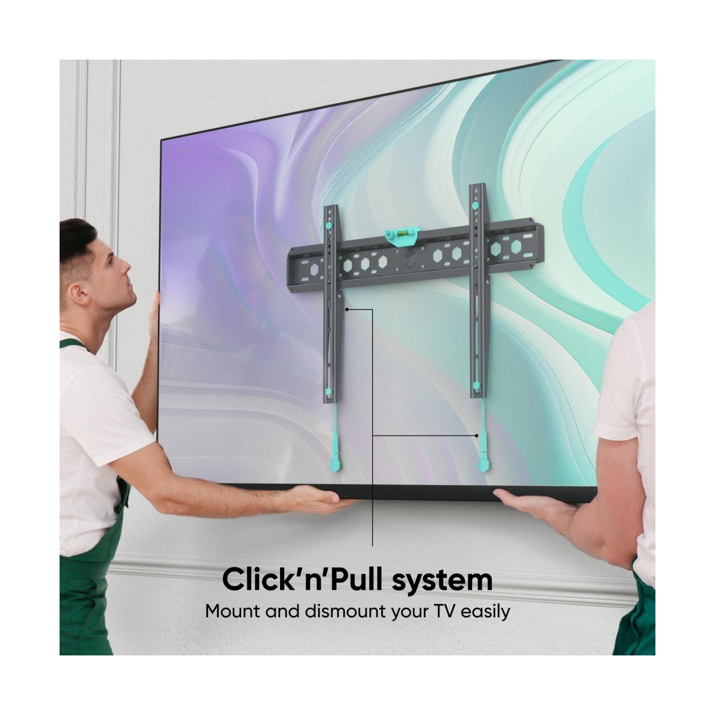Onkron TV SET ACC WALL MOUNT /43-85"/BLACK FM6-B ONKRON