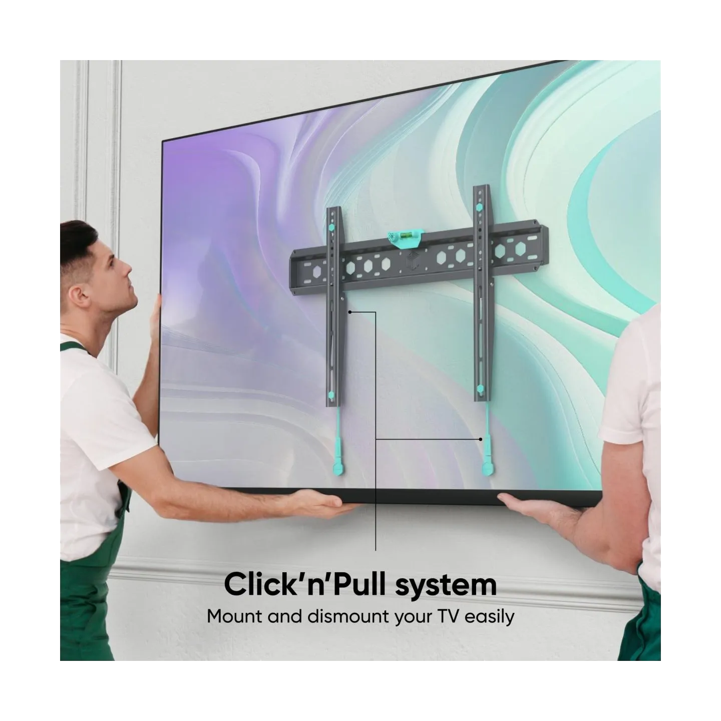 Onkron TV SET ACC WALL MOUNT /43-85"/BLACK FM6-B ONKRON
