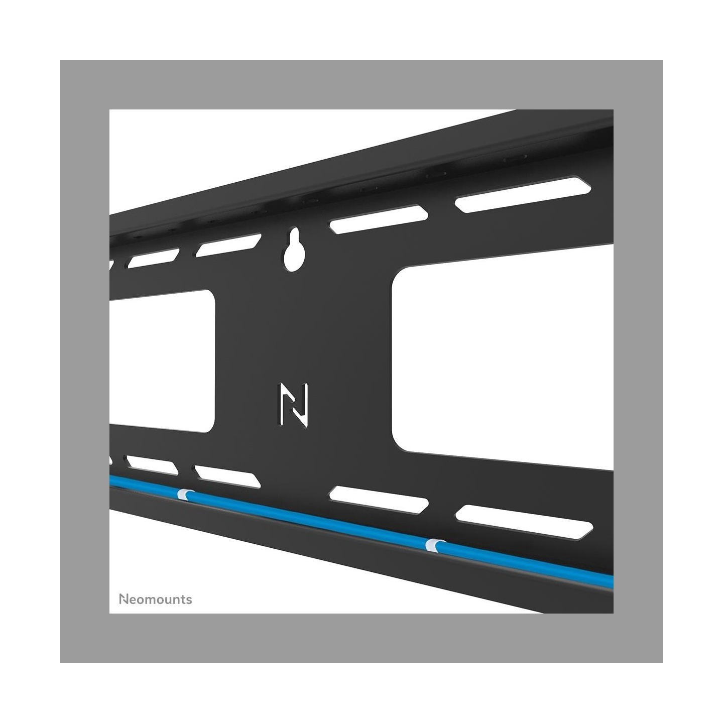 Neomounts Wall mount | WL30-750BL14 Heavy duty wall mount | Adjustable Height | 32-75 " | Maximum weight (capacity) 100 kg | Bla