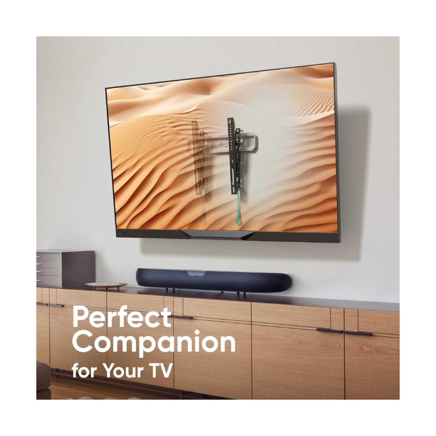 Onkron TV SET ACC WALL MOUNT /32-70"/BLACK/WHITE TM5-BW ONKRON
