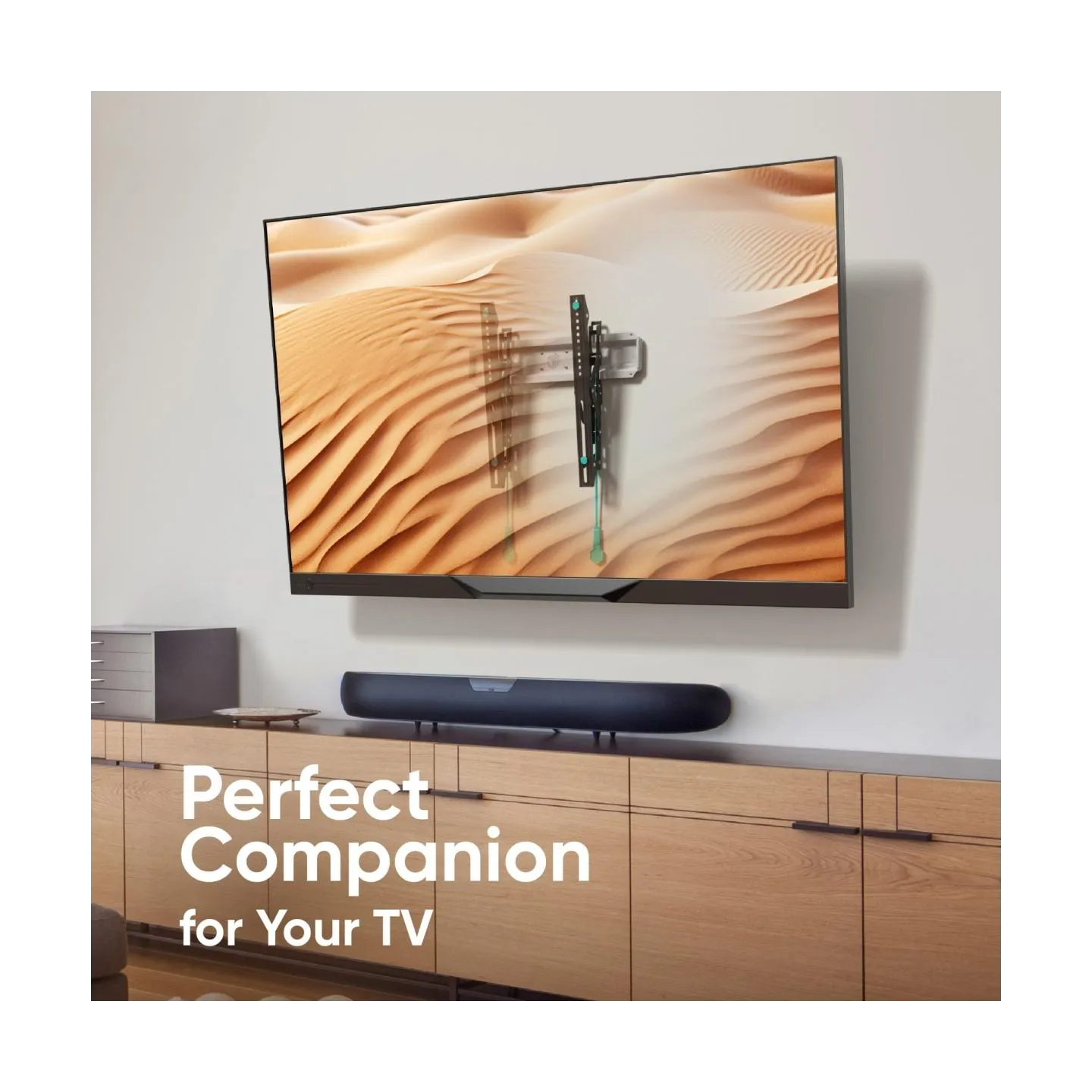 Onkron TV SET ACC WALL MOUNT /32-70"/BLACK/WHITE TM5-BW ONKRON