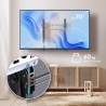 Onkron TV SET ACC WALL MOUNT /32-70"/BLACK/WHITE TM5-BW ONKRON