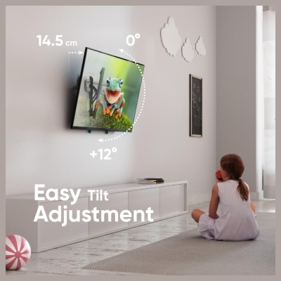 Onkron TV SET ACC WALL MOUNT /32-70"/BLACK/WHITE TM5-BW ONKRON