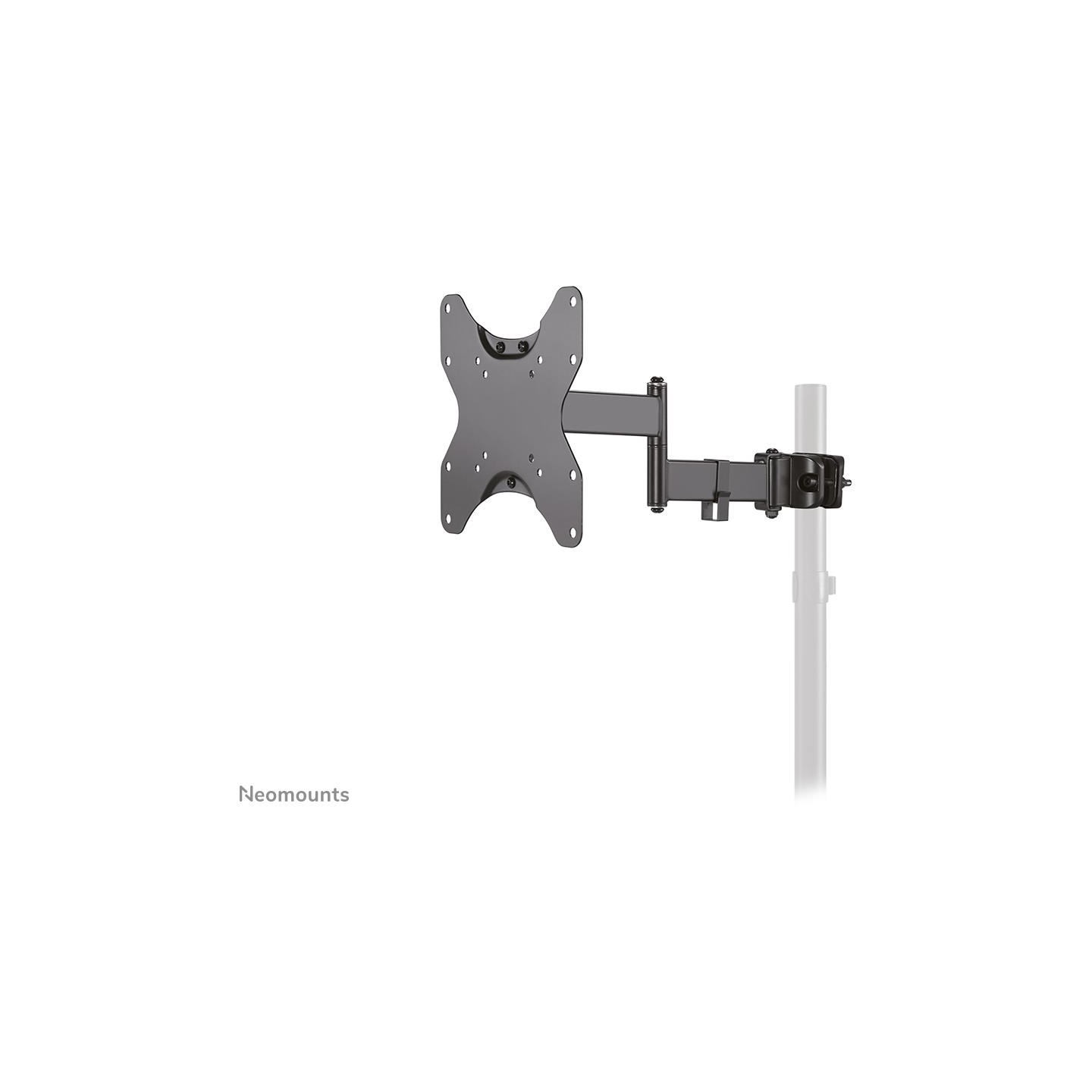 Neomounts FL40-450BL12 TV pole mount | Full motion, Tilt, Rotate, Swivel | 23-42 " | Maximum weight (capacity) 25 kg | Black