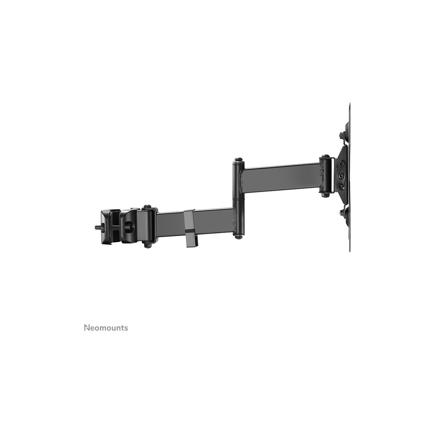 Neomounts FL40-450BL12 TV pole mount | Full motion, Tilt, Rotate, Swivel | 23-42 " | Maximum weight (capacity) 25 kg | Black