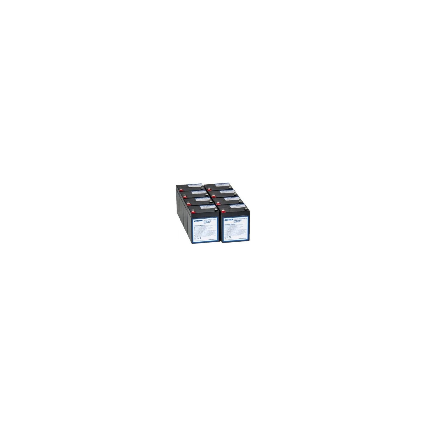Avacom BATTERY KIT FOR RENOVATION RBC43 (8PCS OF BATTERIES)