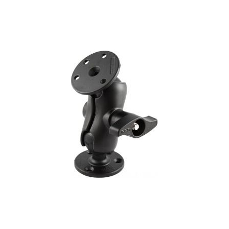 Ram Mounts LYHYT KIINNITYSVARSI + 2X D-KOKO 2.25" KUULA PYÖREÄ 3.68" ALUSTA
