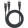 Celly USB-C TO 2 USB-C CABLE 100W POWER DELIVERY