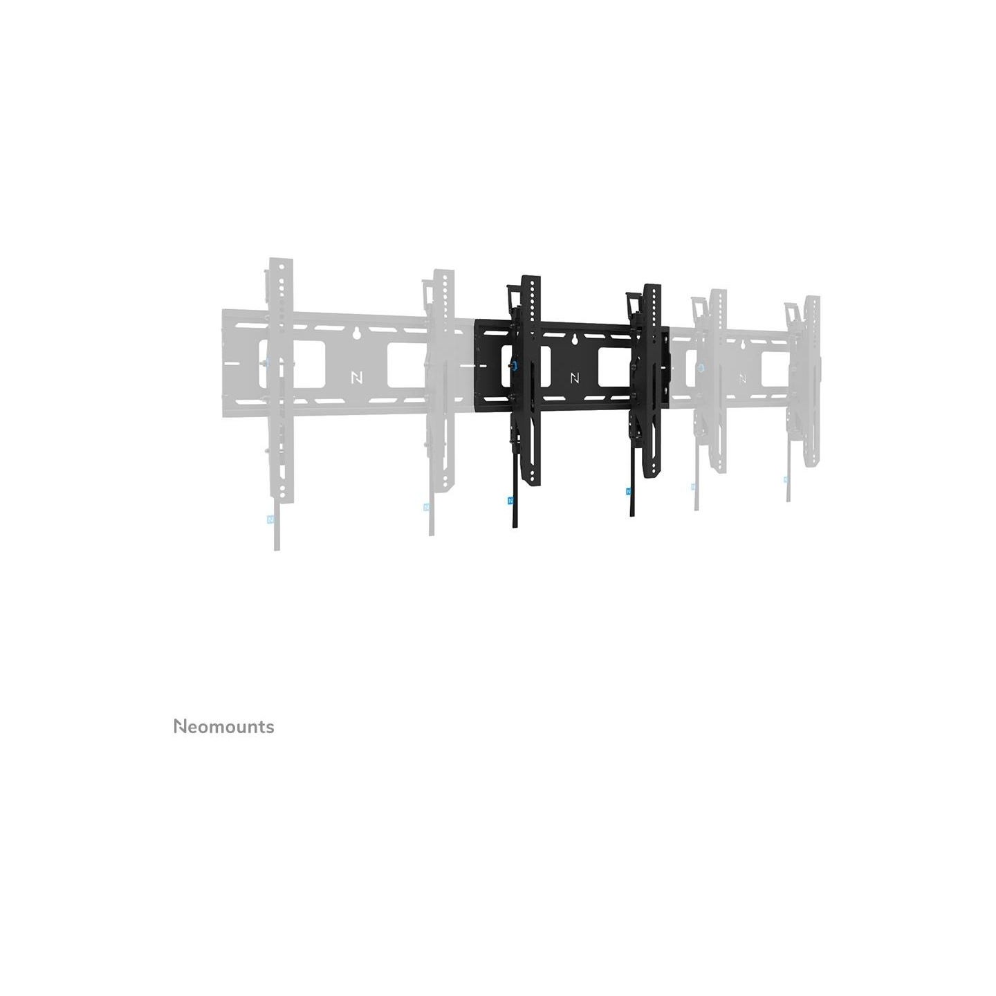Neomounts Wall Mount WL35-750BL14 LEVEL-750 (XL, 125 kg, tiltable, tilt guard)