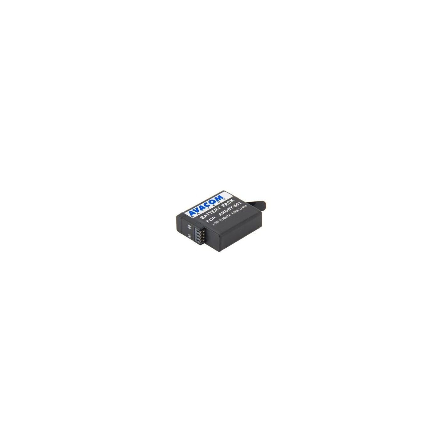 Avacom GOPRO AHDBT-501, AABAT-001 LI-ION 3.7V 1250MAH 4.8WH, HERO 5, HERO 6 BLACK, HERO 7 BLACK, HERO 8